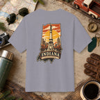 Indiana State Vintage Tee