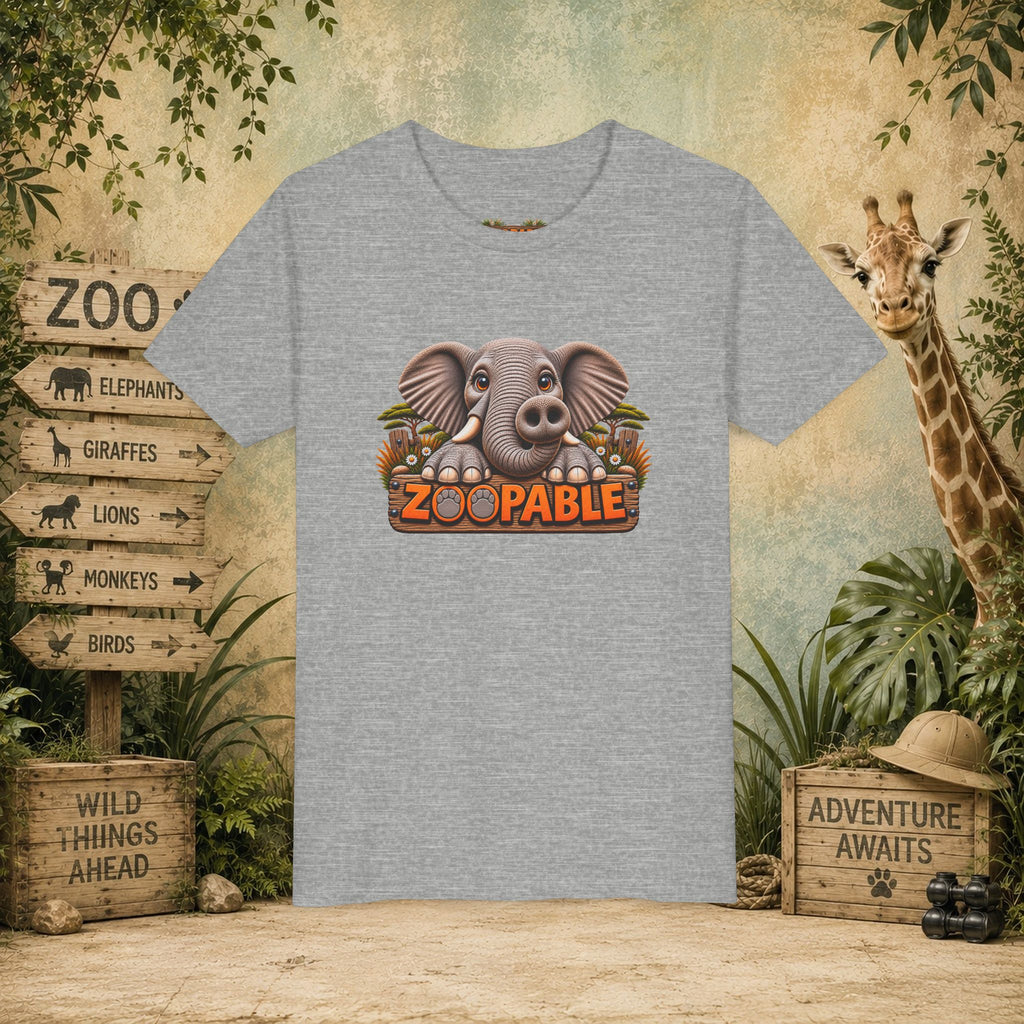 Elephant Zoopable Youth Tee