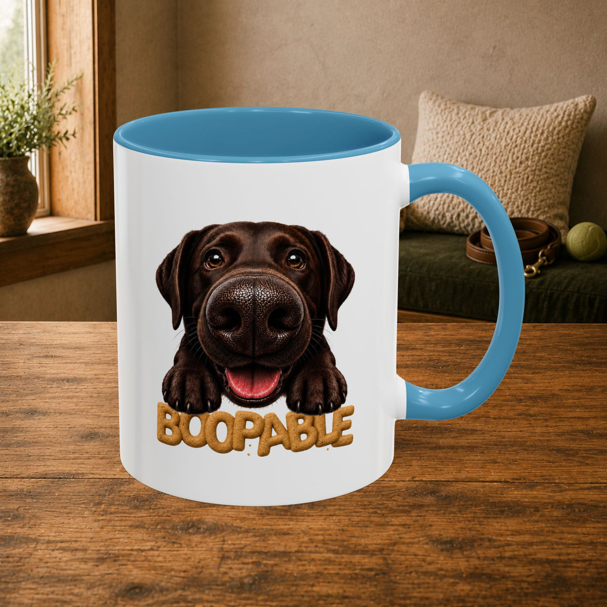 Boopable Chocolate Lab — Coffee Mug 11oz