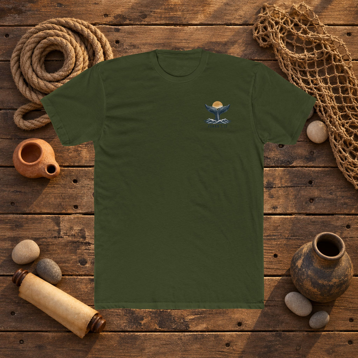 UNSHAKEN - Jonah 1:17 T-Shirt