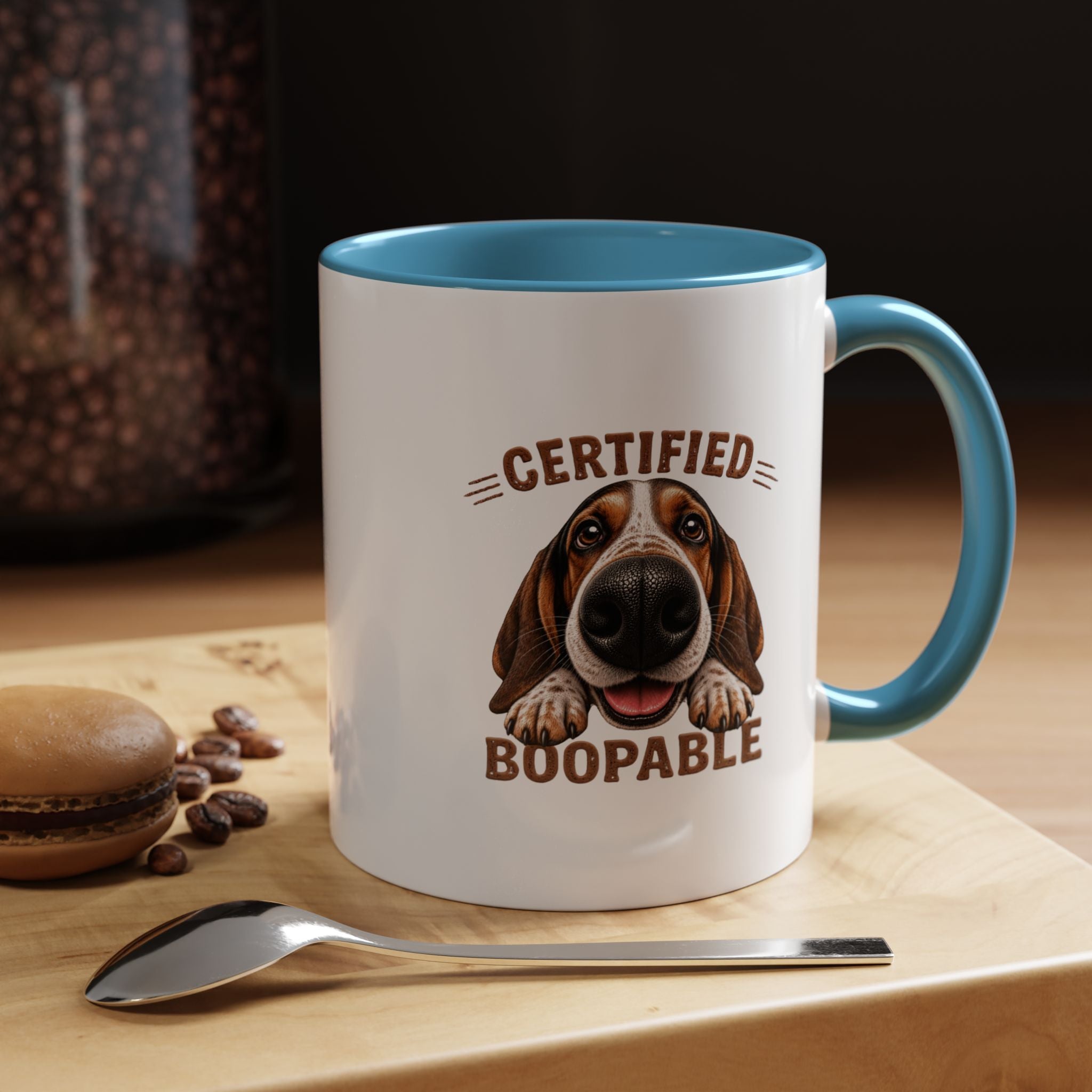 Certified Boopable Basset Hound — Coffee Mug 11/15oz
