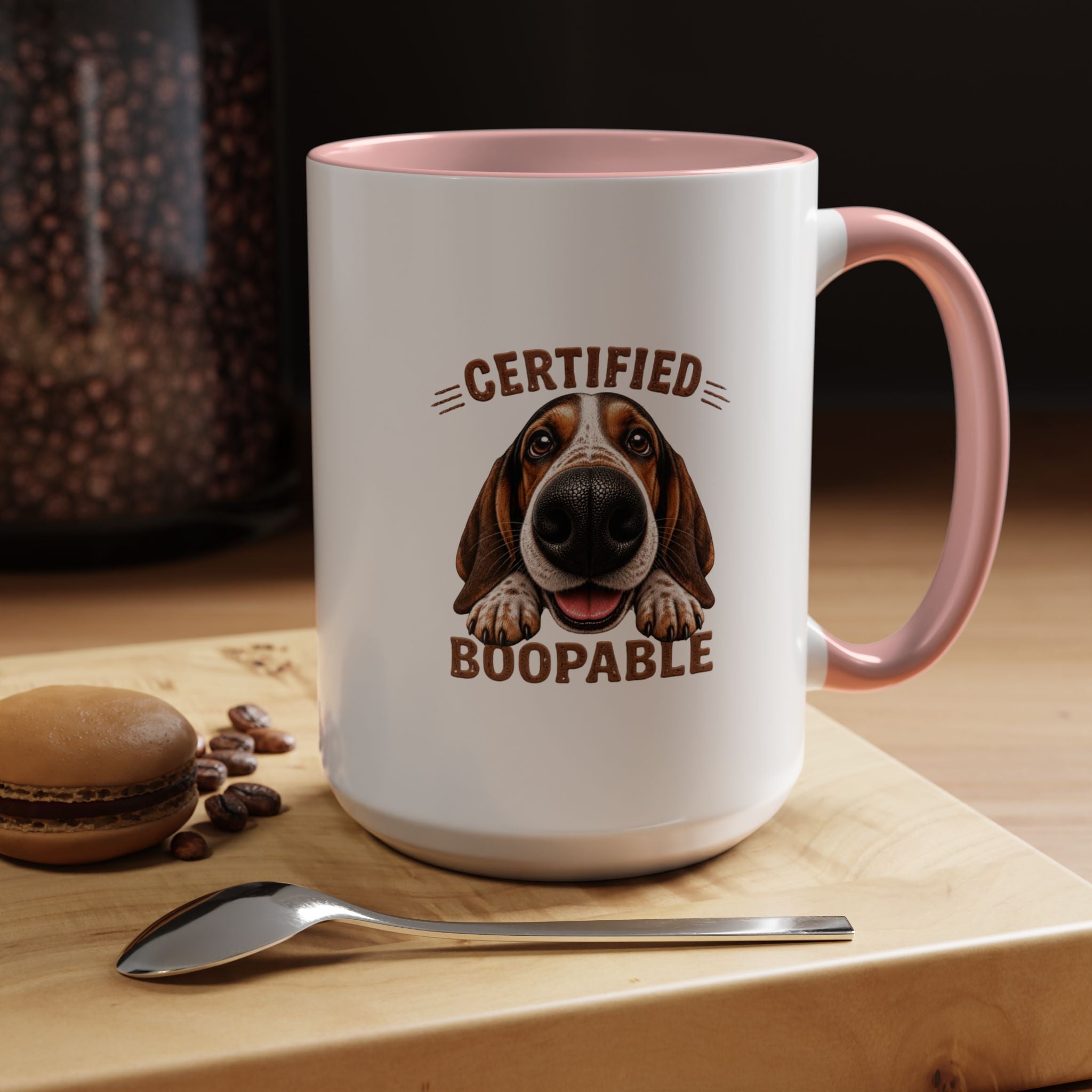 Certified Boopable Basset Hound — Coffee Mug 11/15oz