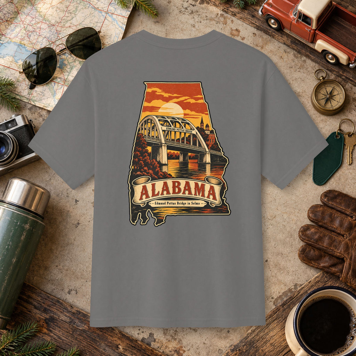 Alabama Vintage Landscape Tee