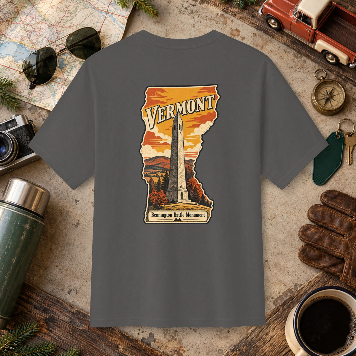 Vermont State Vintage Tee