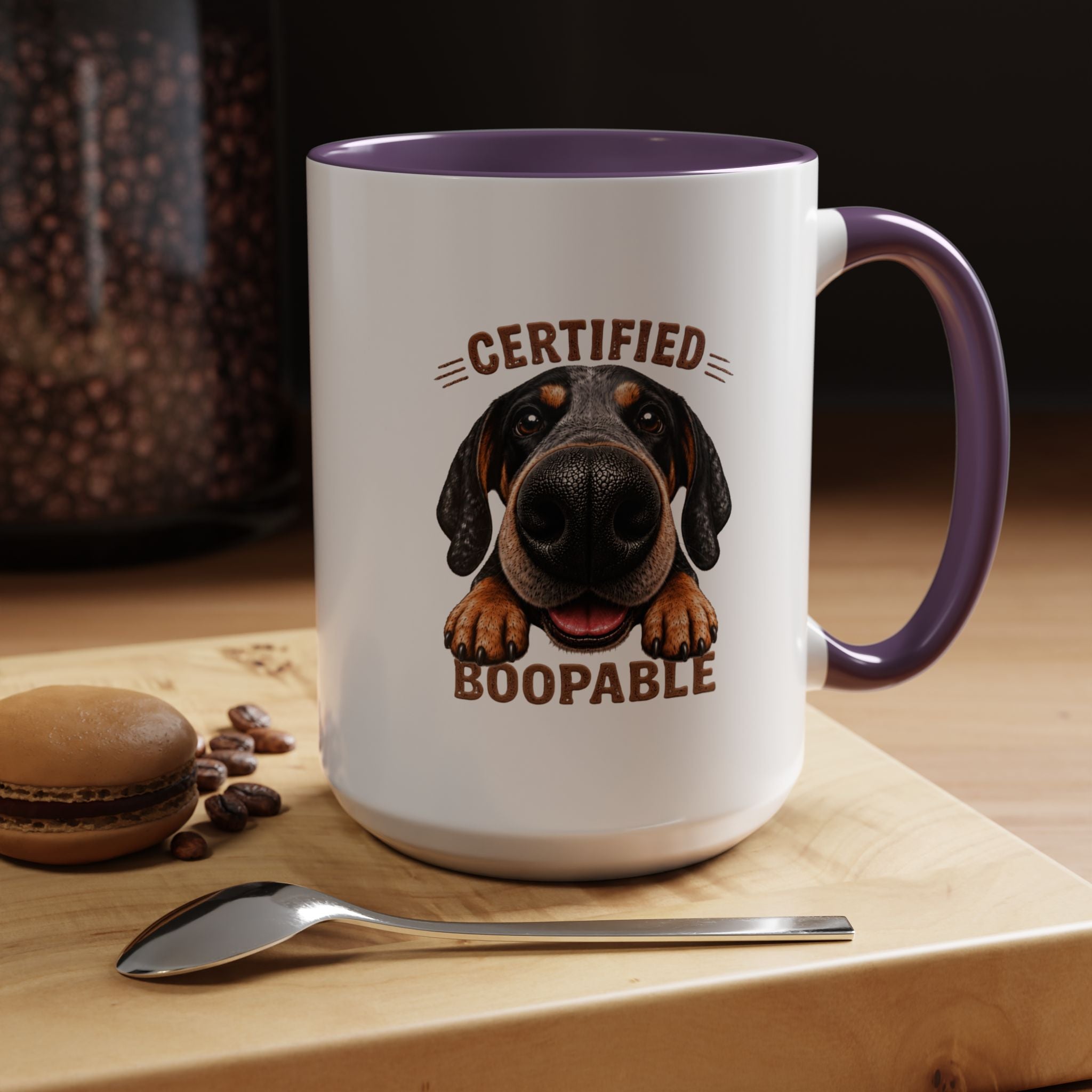 Certified Boopable Blue Tic Hound —  Coffee Mug 11/15oz