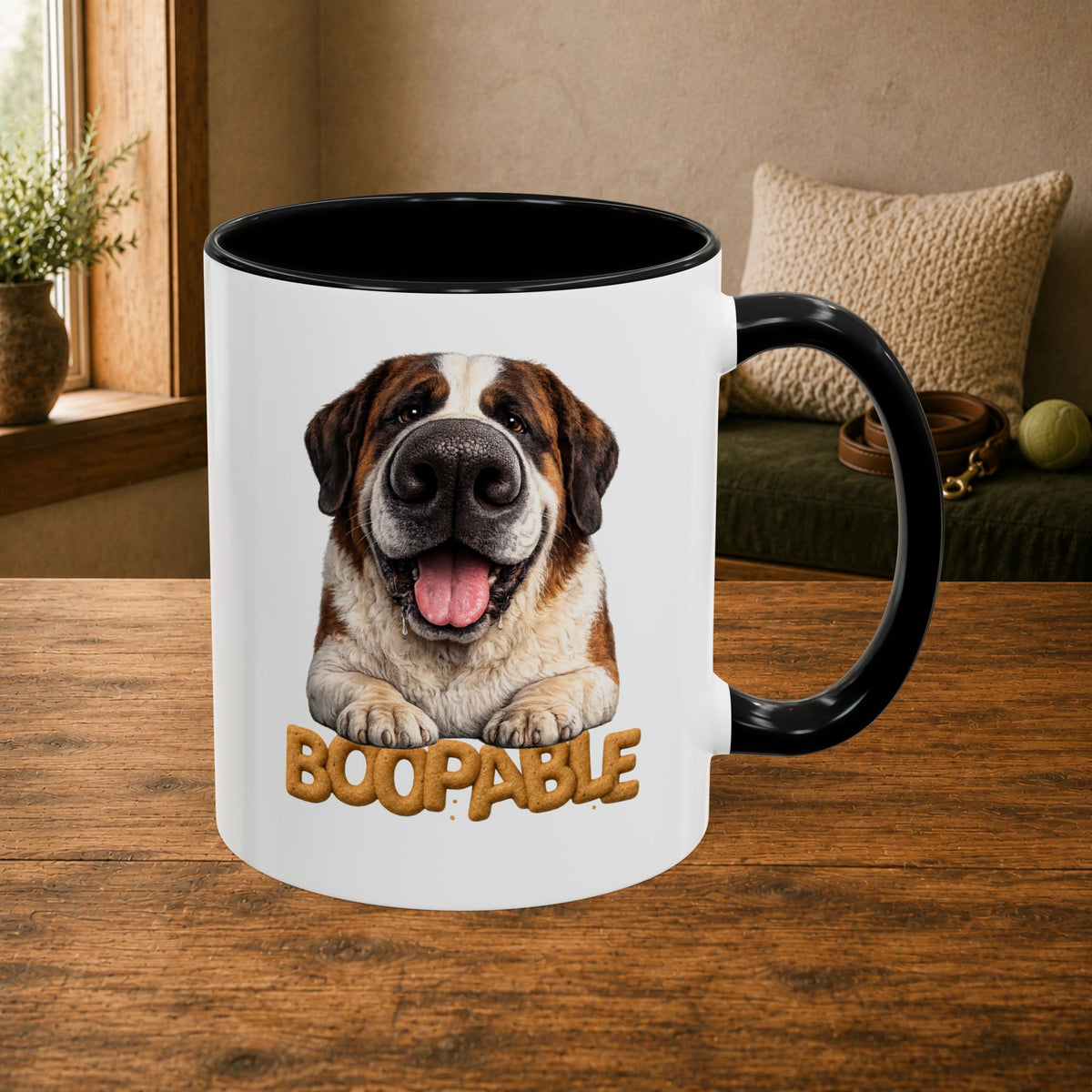 Boopable Saint Bernard— Coffee Mug 11oz