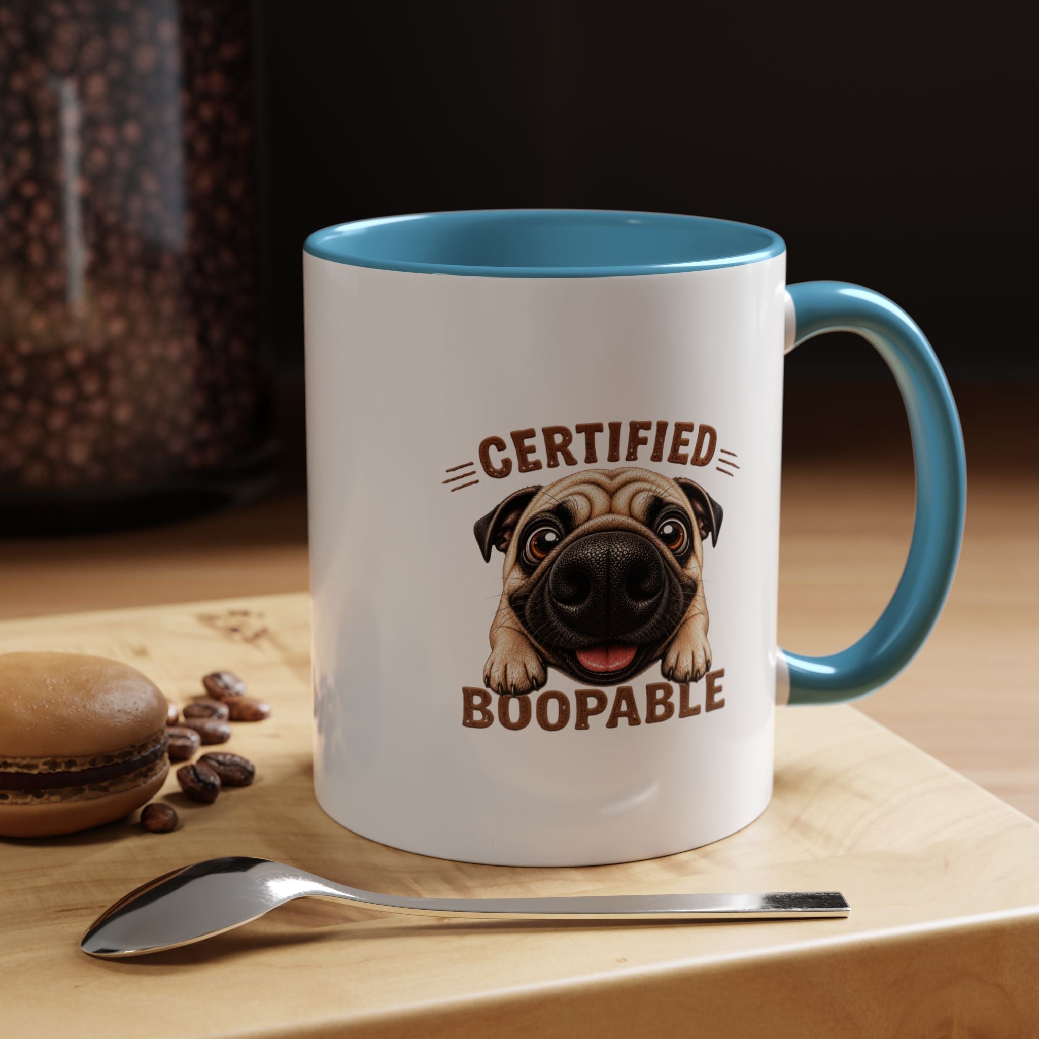 Certified Boopable Pug — Coffee Mug 11/15oz