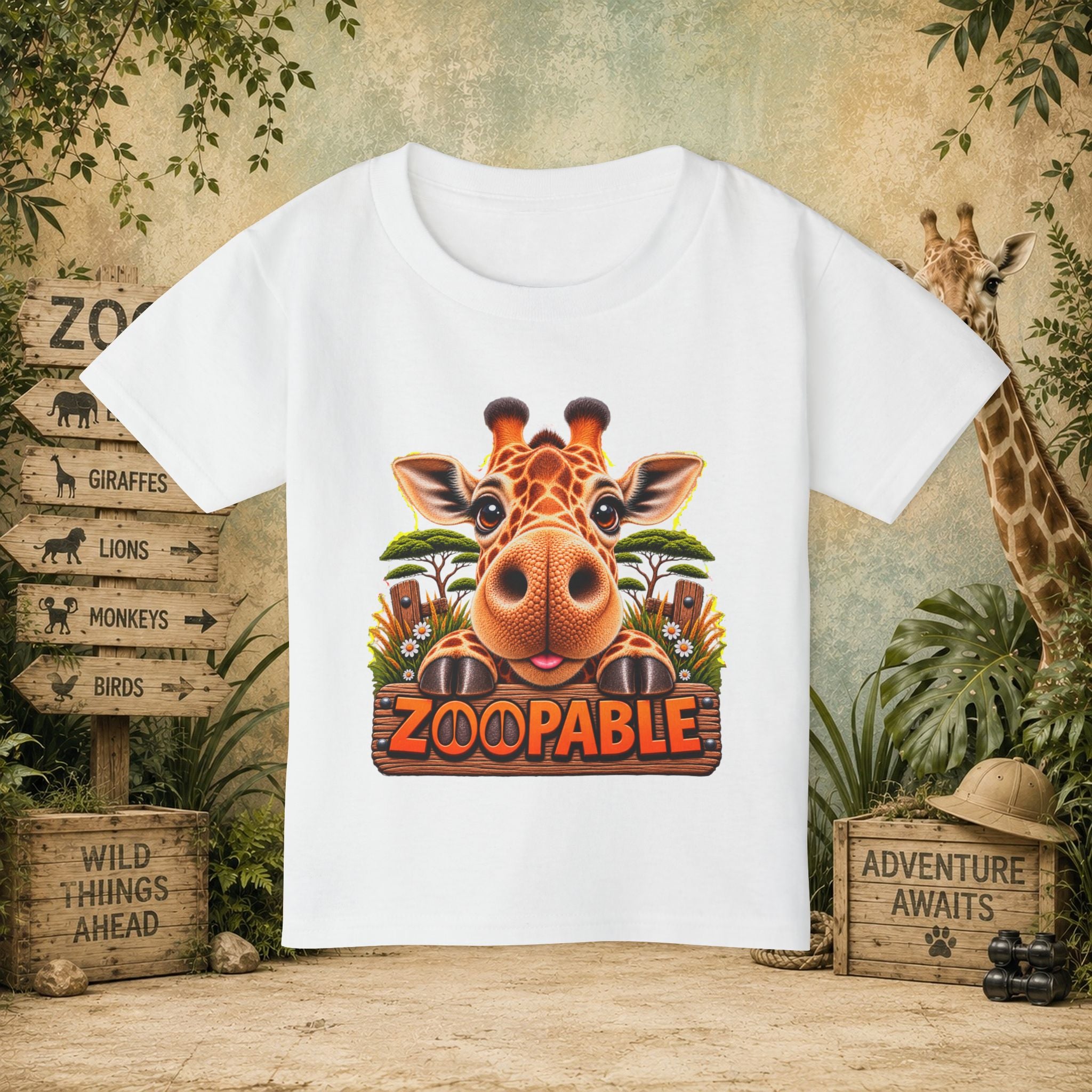 Giraffe ZoopableT-shirt