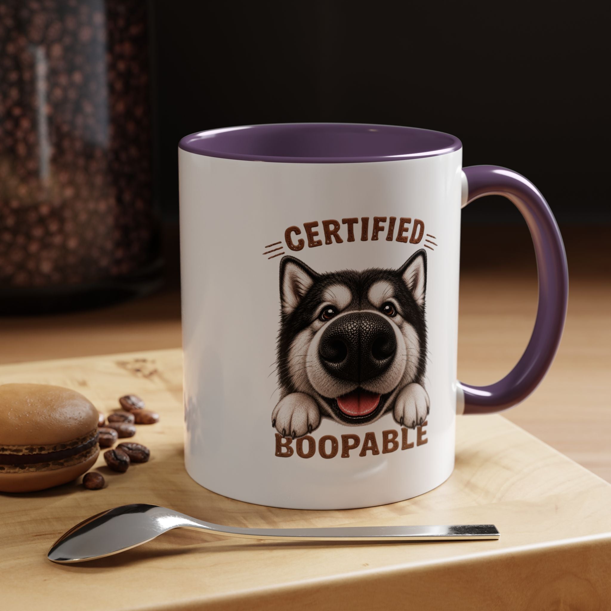 Certified Boopable Alaskan Malamute — Coffee Mug 11/15oz