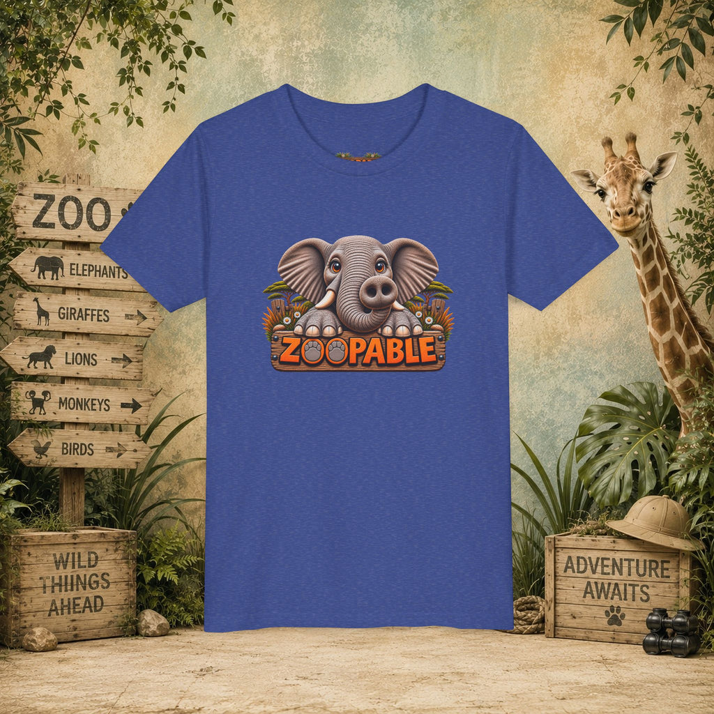 Elephant Zoopable Youth Tee