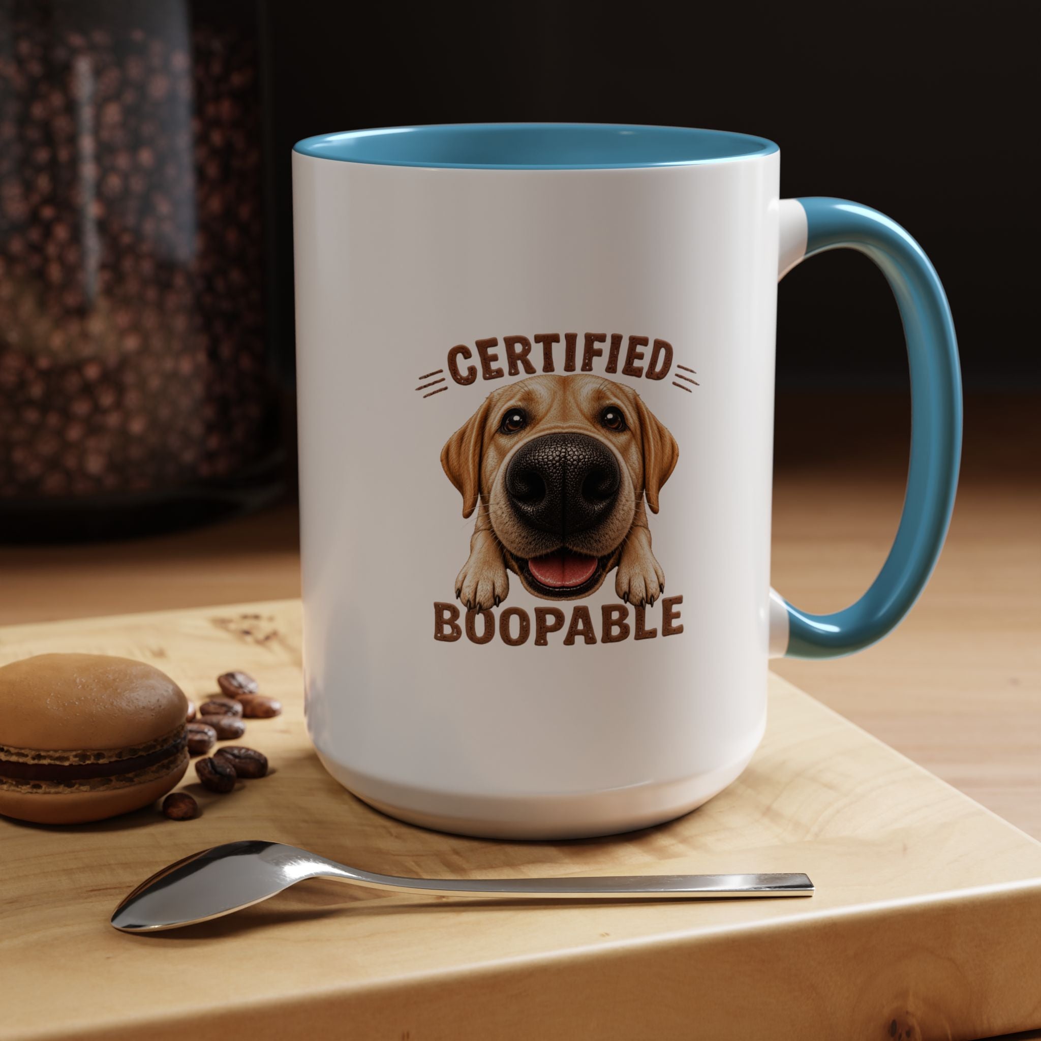 Certified Boopable Yellow Lab — Coffee Mug 11/15oz