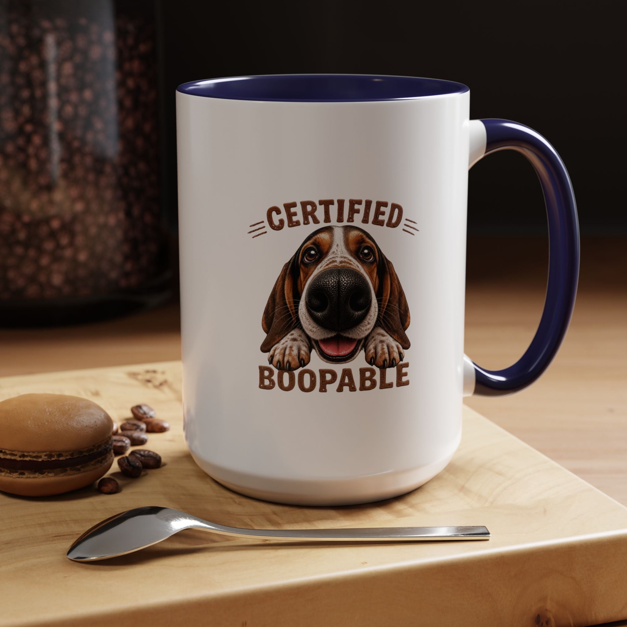 Certified Boopable Basset Hound — Coffee Mug 11/15oz
