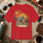 Wisconsin State Vintage Tee