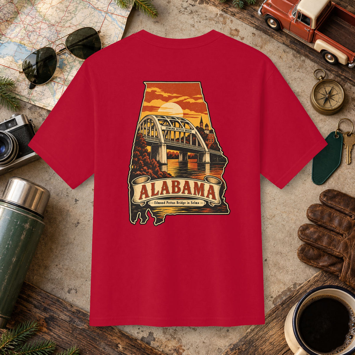 Alabama Vintage Landscape Tee