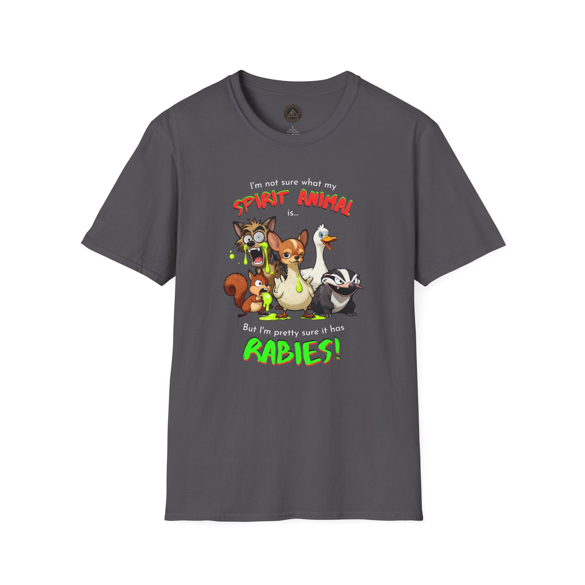Spirit Animal Babies T-Shirt — Cute Cartoon Wildlife Graphic Tee