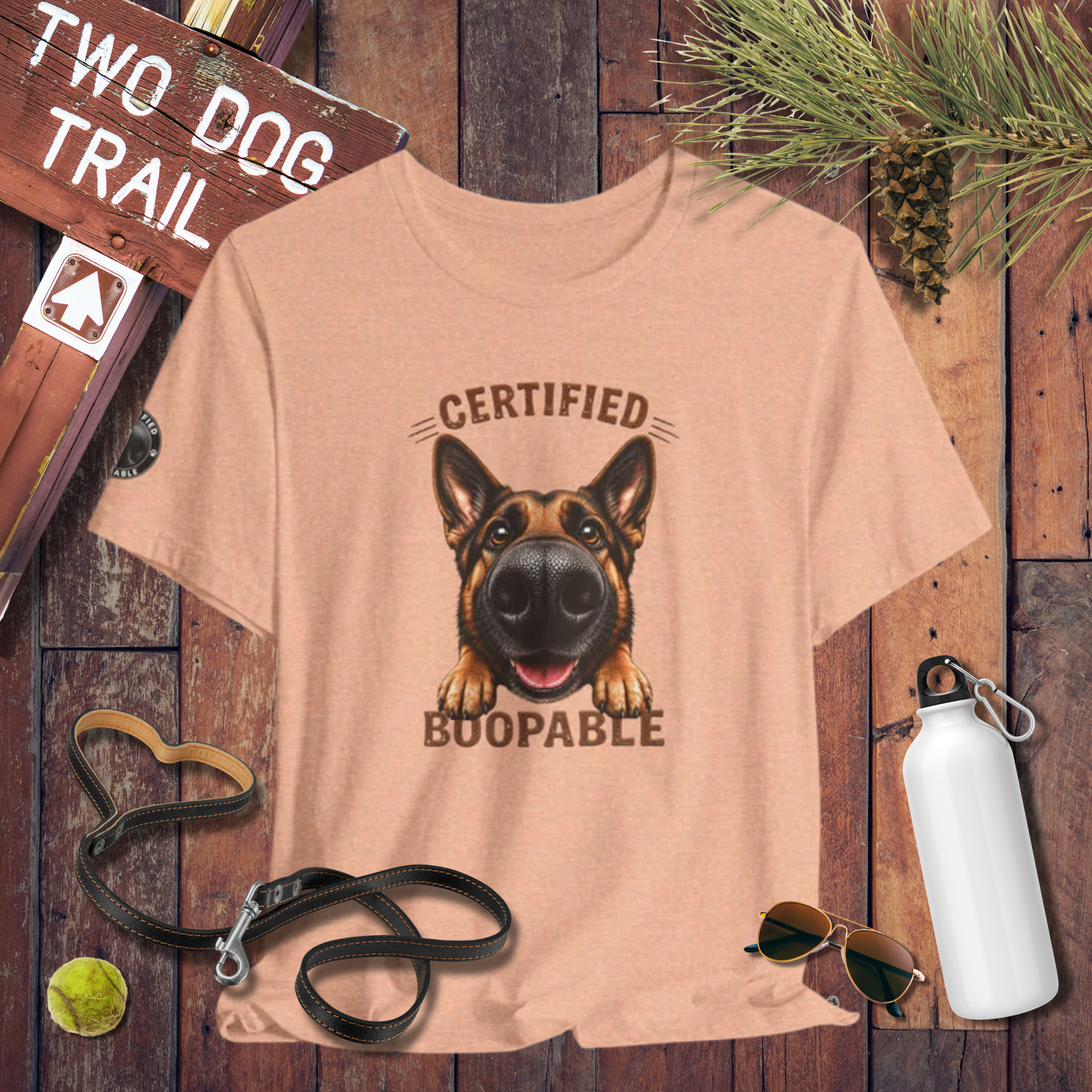 Certified Boopable - Tan and Black Shepard