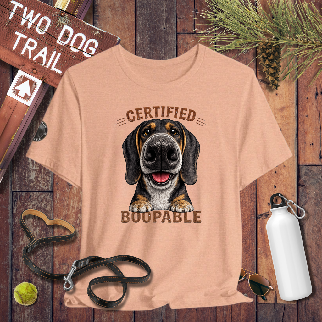 Certified Boopable - Black and Tan Coonhound