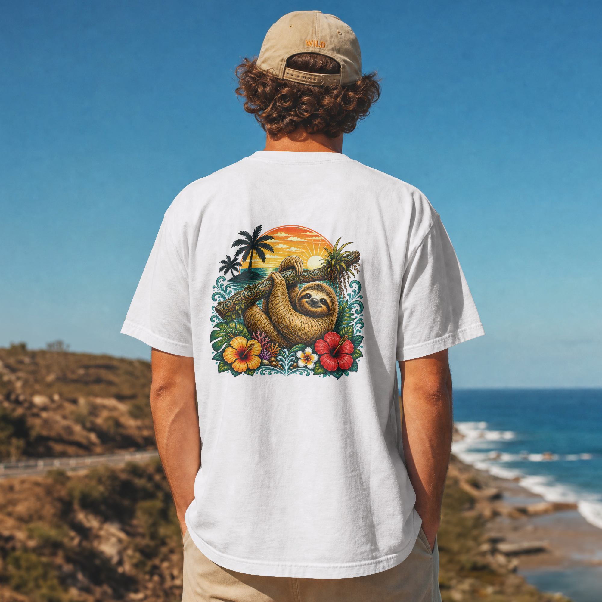 Vintage Tropics- SLOTH