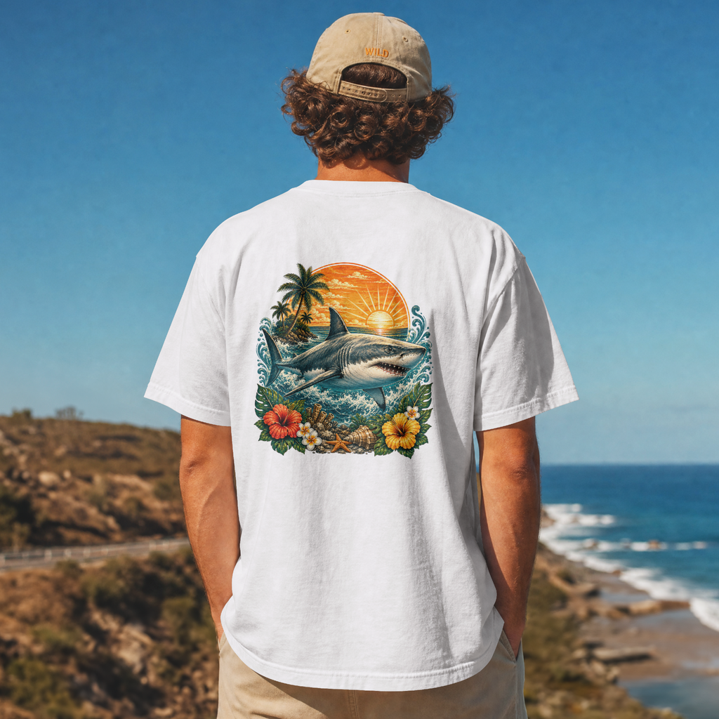 Vintage Tropics- GREAT WHITE SHARK