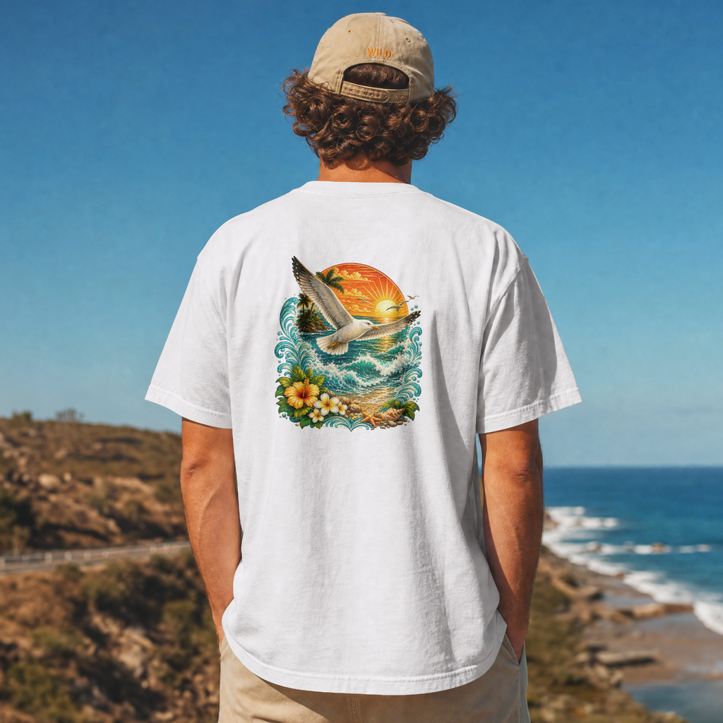 Vintage Tropics- SEA-GULL