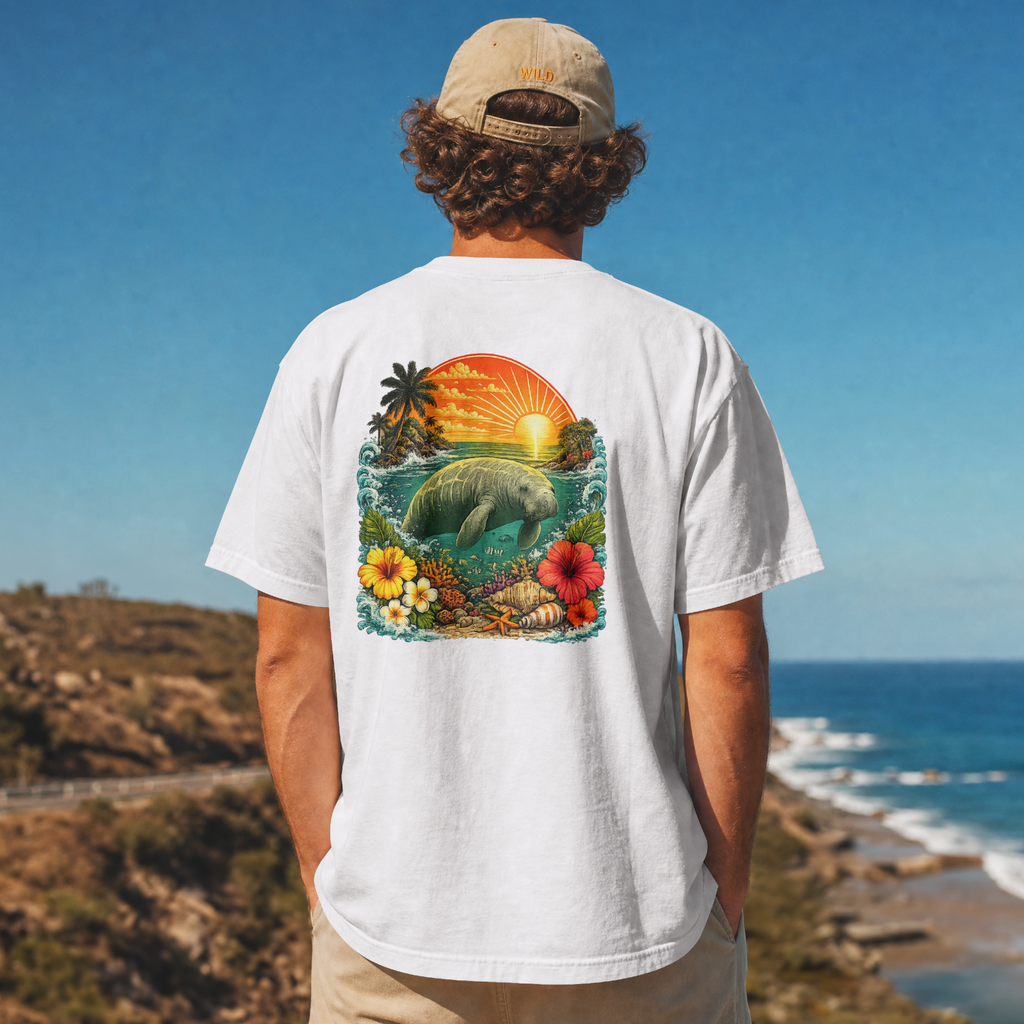 Copy of Vintage Tropics- MANATEE