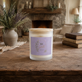 Be Still, Frosted Glass Soy Candle, 11 oz