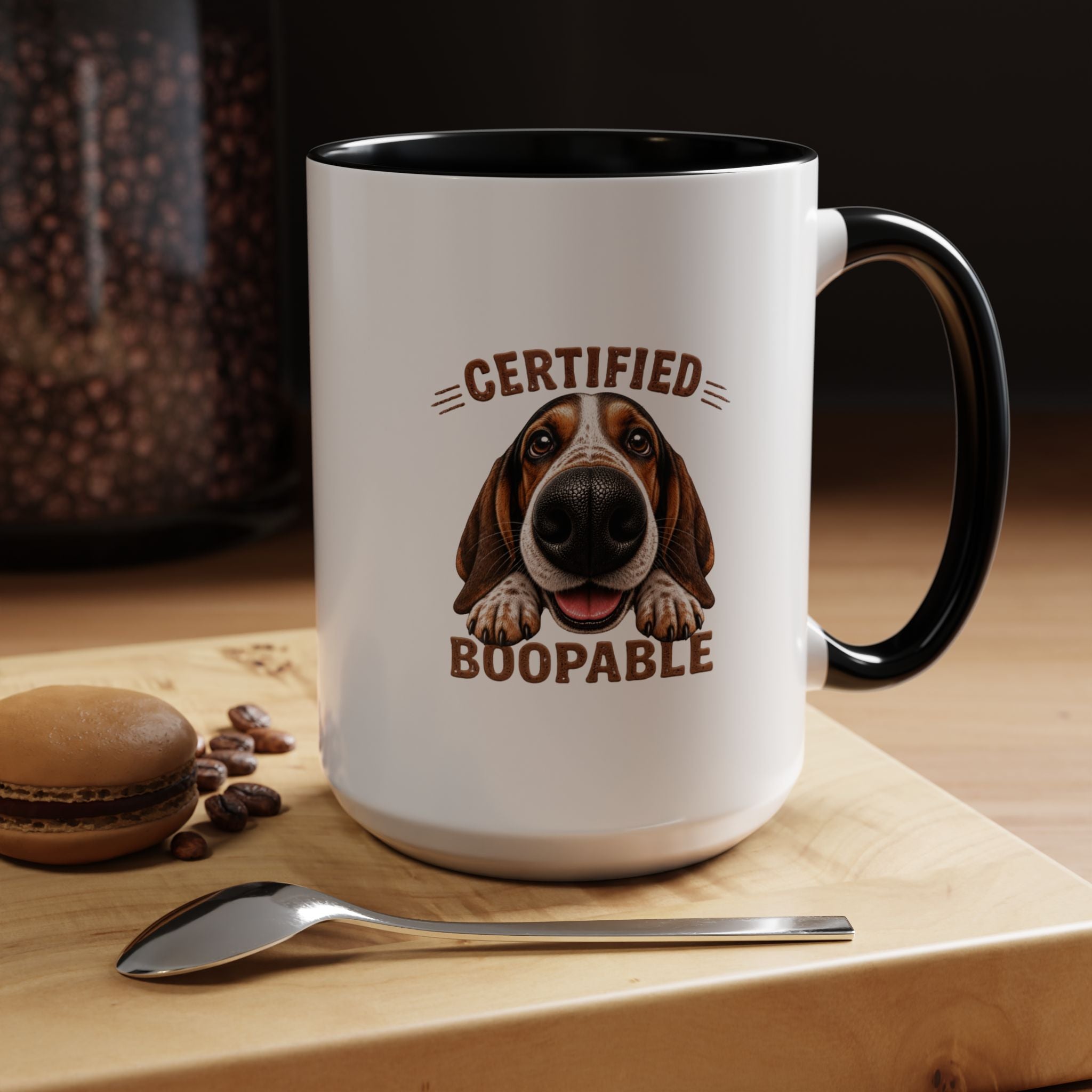 Certified Boopable Basset Hound — Coffee Mug 11/15oz