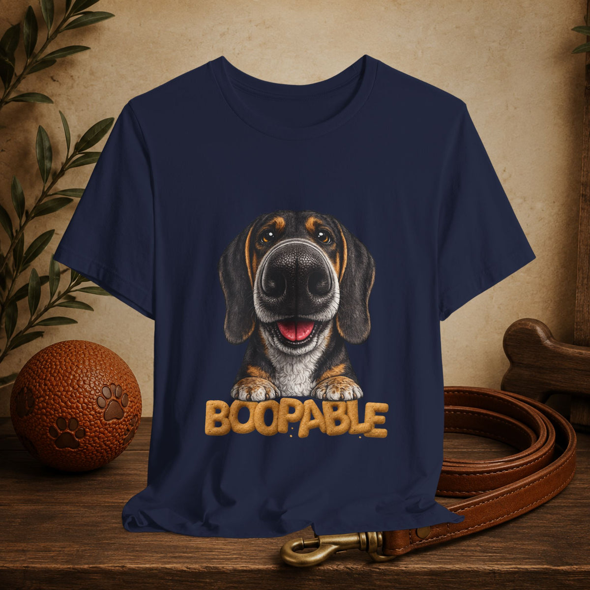 Boopable - Black and Tan Coonhound T-Shirt