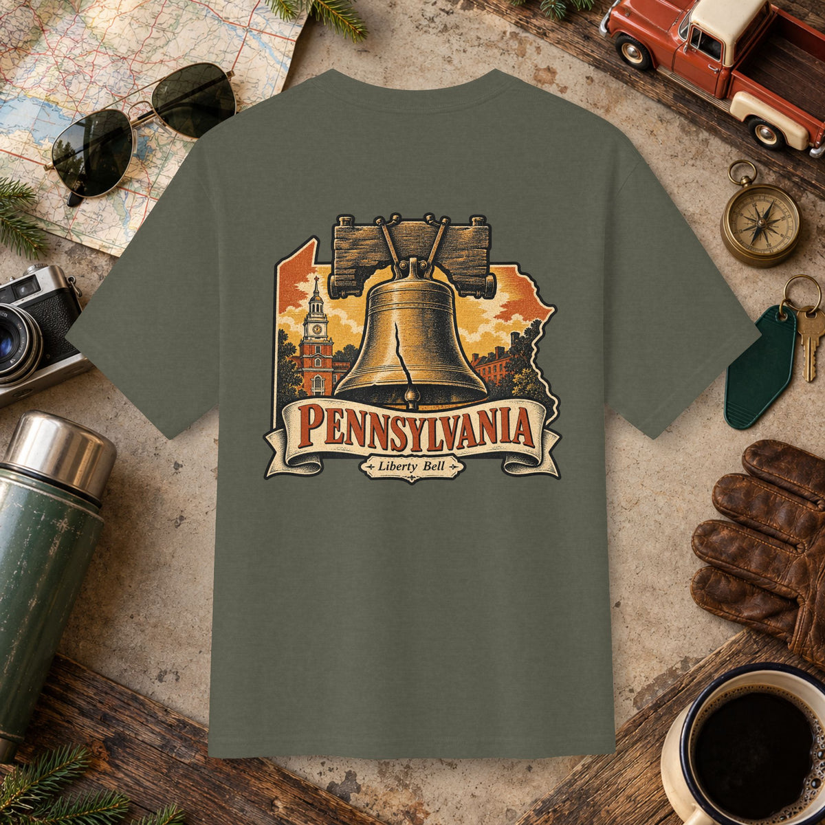 Pennsylvania State Vintage Tee