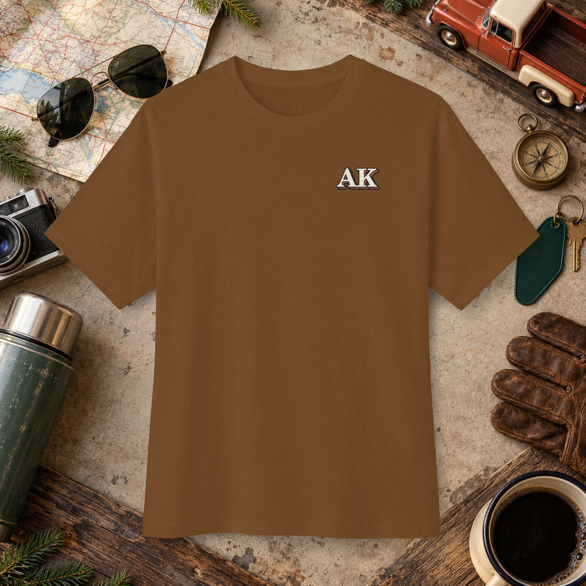 Alaska Vintage Landscape Tee