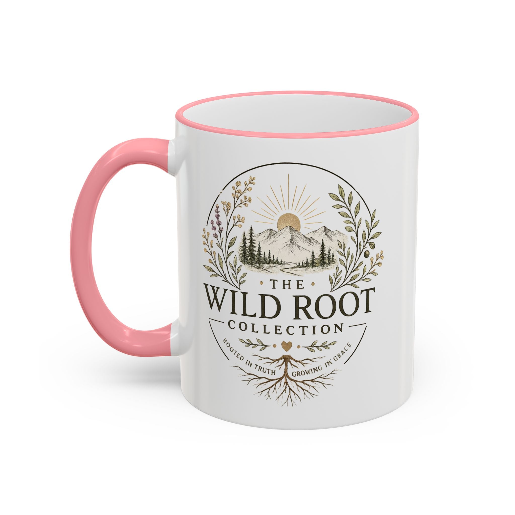 Accent Rim & Handle Mug (11oz, 15oz)
