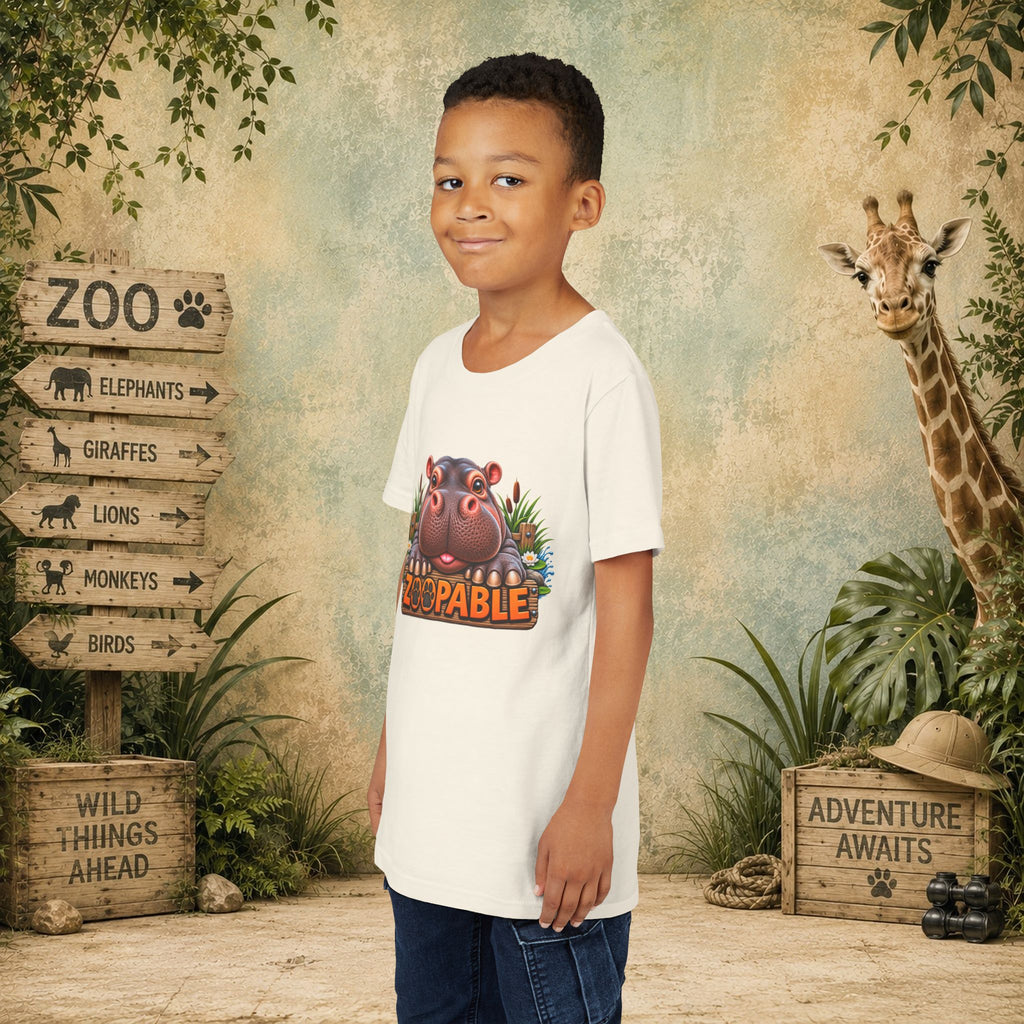 Hippopotamus Zoopable Youth Tee