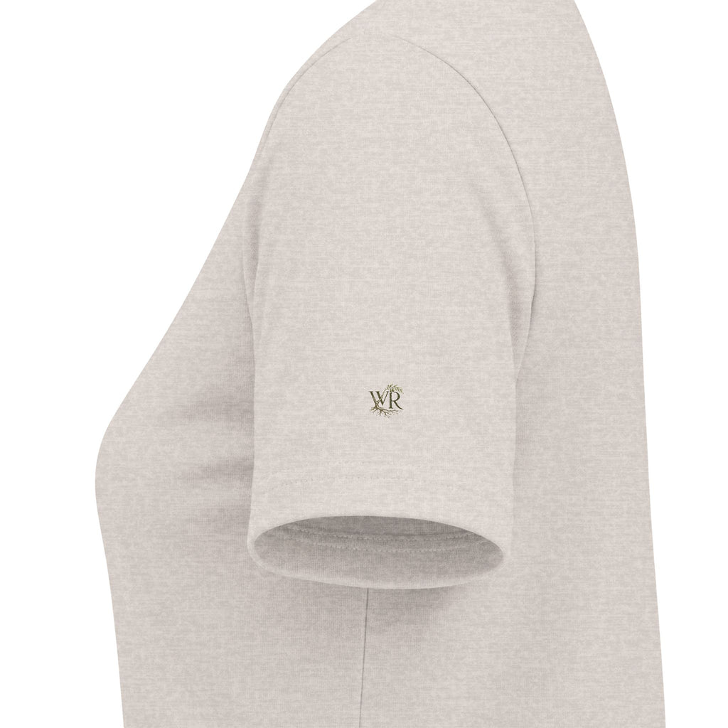 Women's Relaxed Heather CVC V-Neck Tee