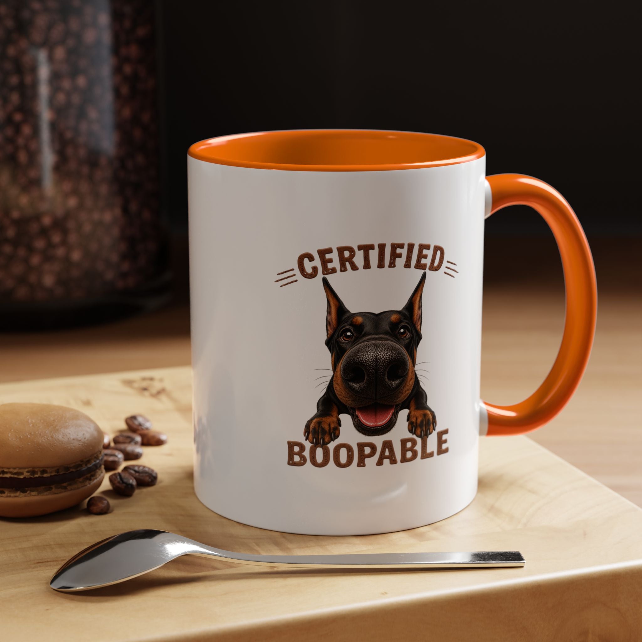 Certified Boopable Doberman — Coffee Mug 11/15oz