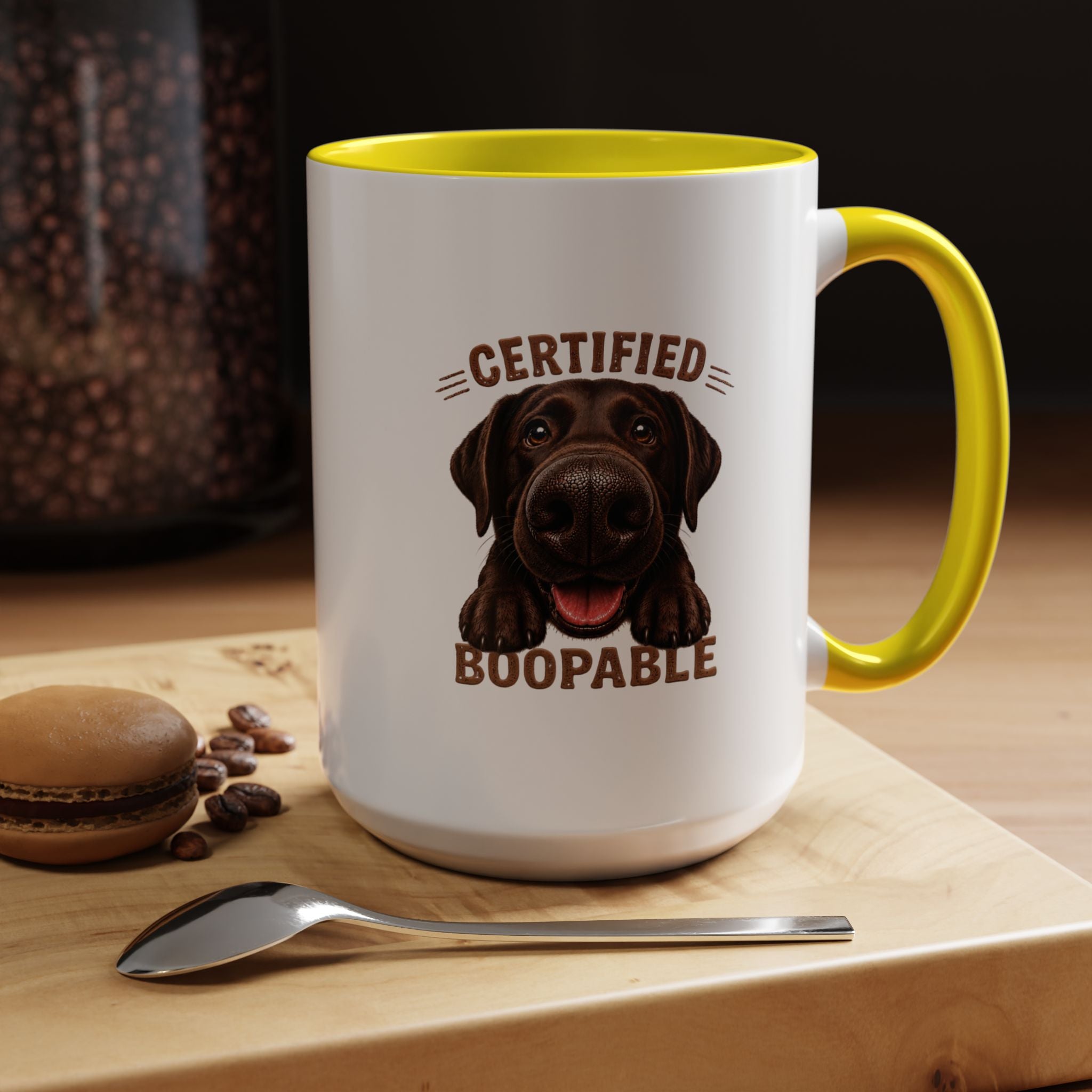 Certified Boopable Chocolate Lab — Coffee Mug 11/15oz