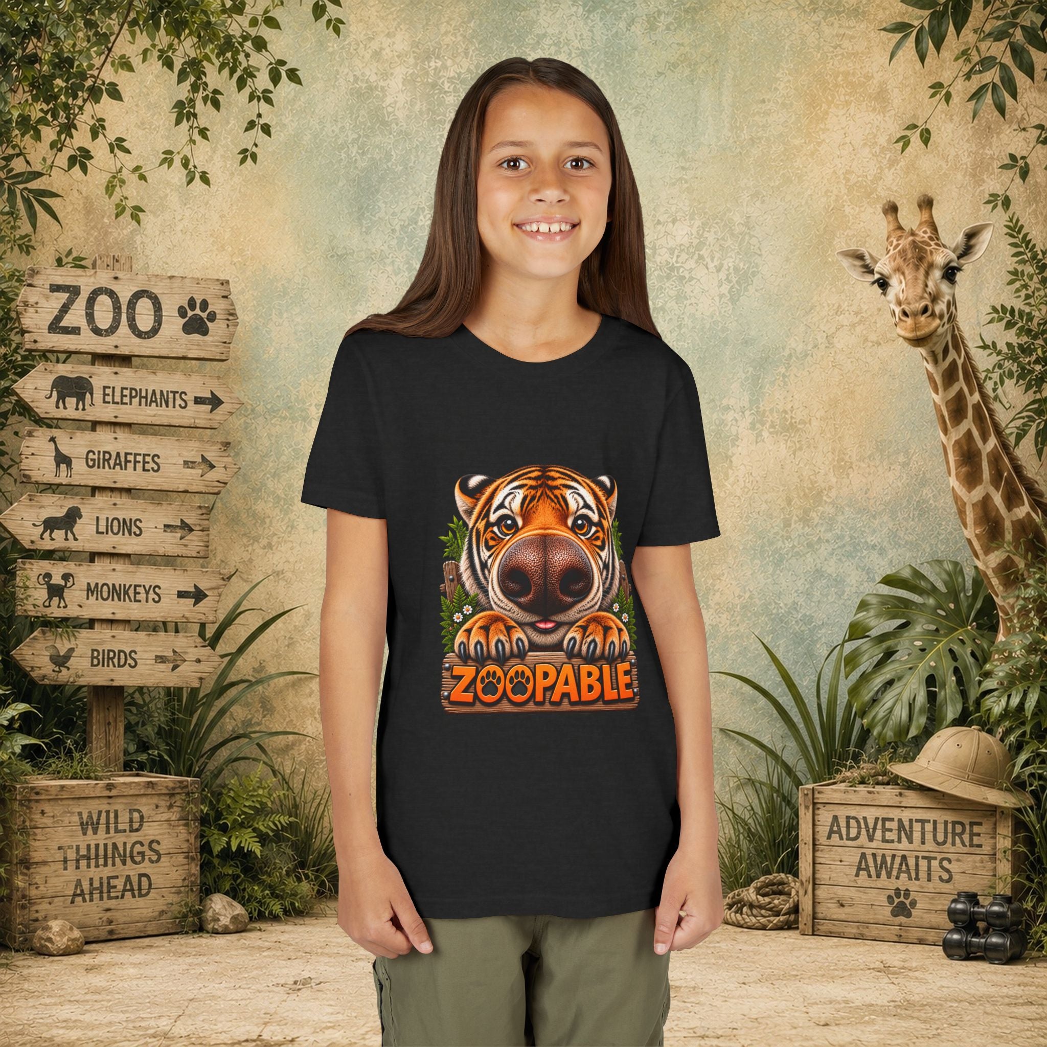 Tiger Zoopable Youth Tee