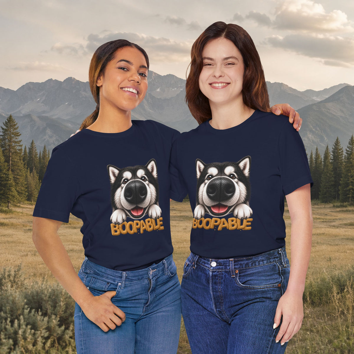 Boopable Alaskan Malamute T-Shirt