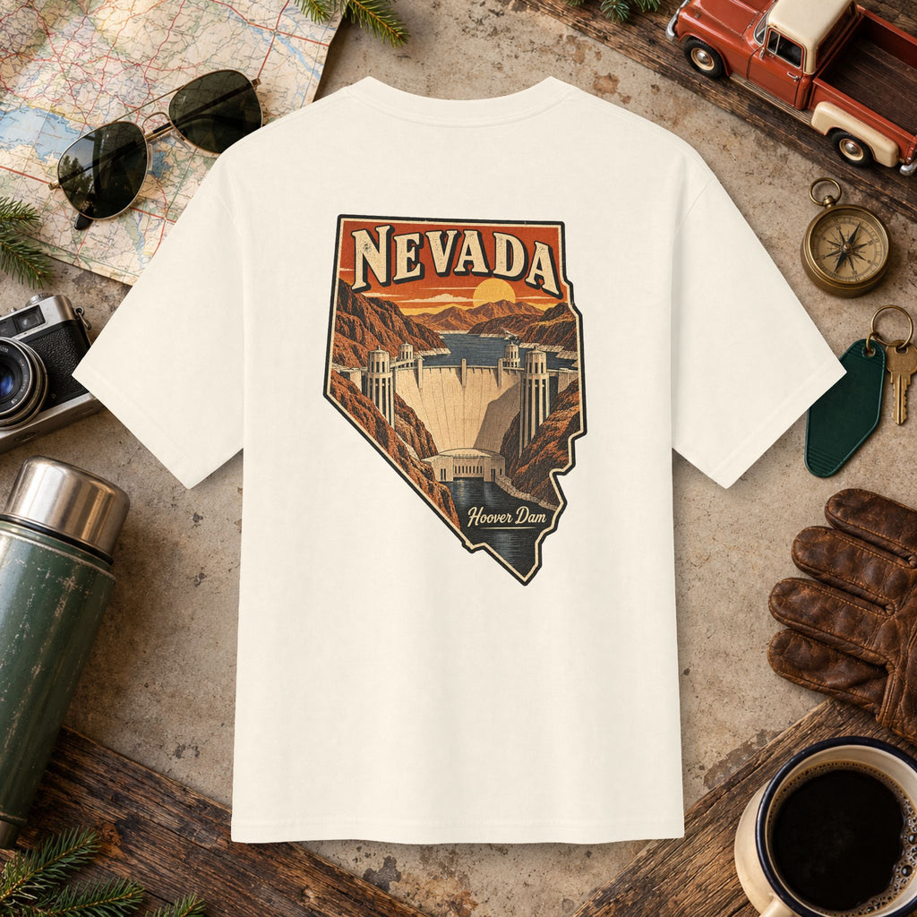 Nevada State Vintage Tee