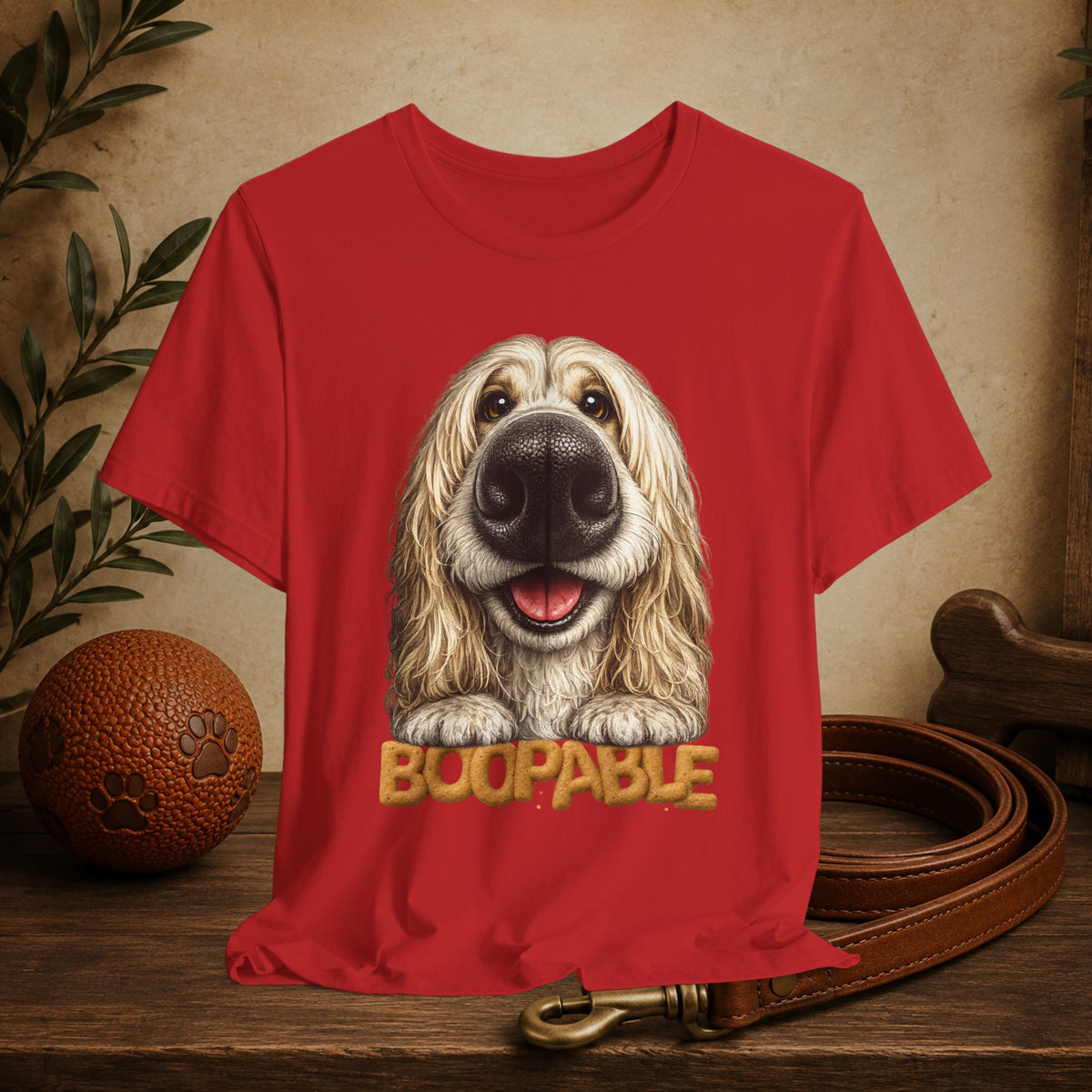 Boopable Afghan Hound T Shirt