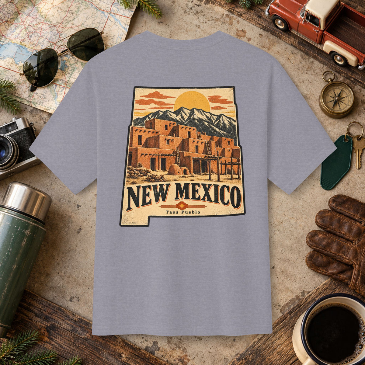 New Mexico State Vintage Tee