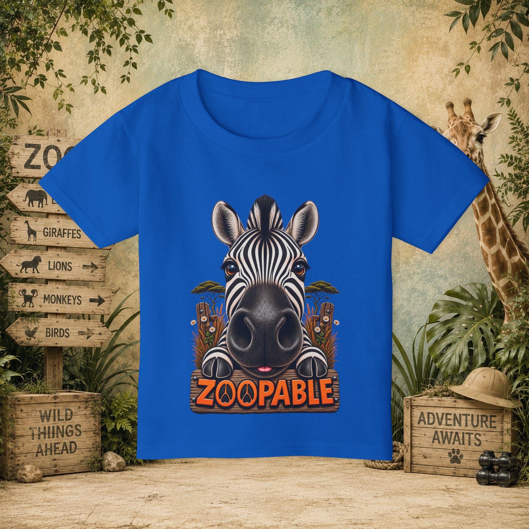 Zebra Zoopable T-shirt