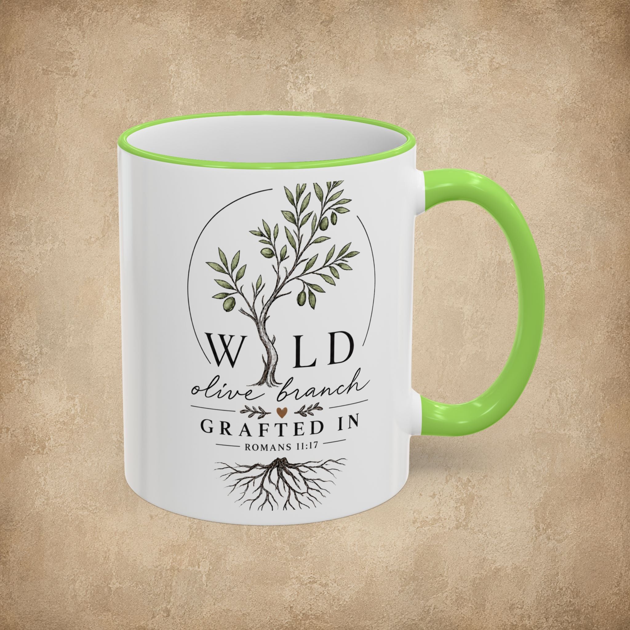 Wild Olive Branch Mug (11oz, 15oz)