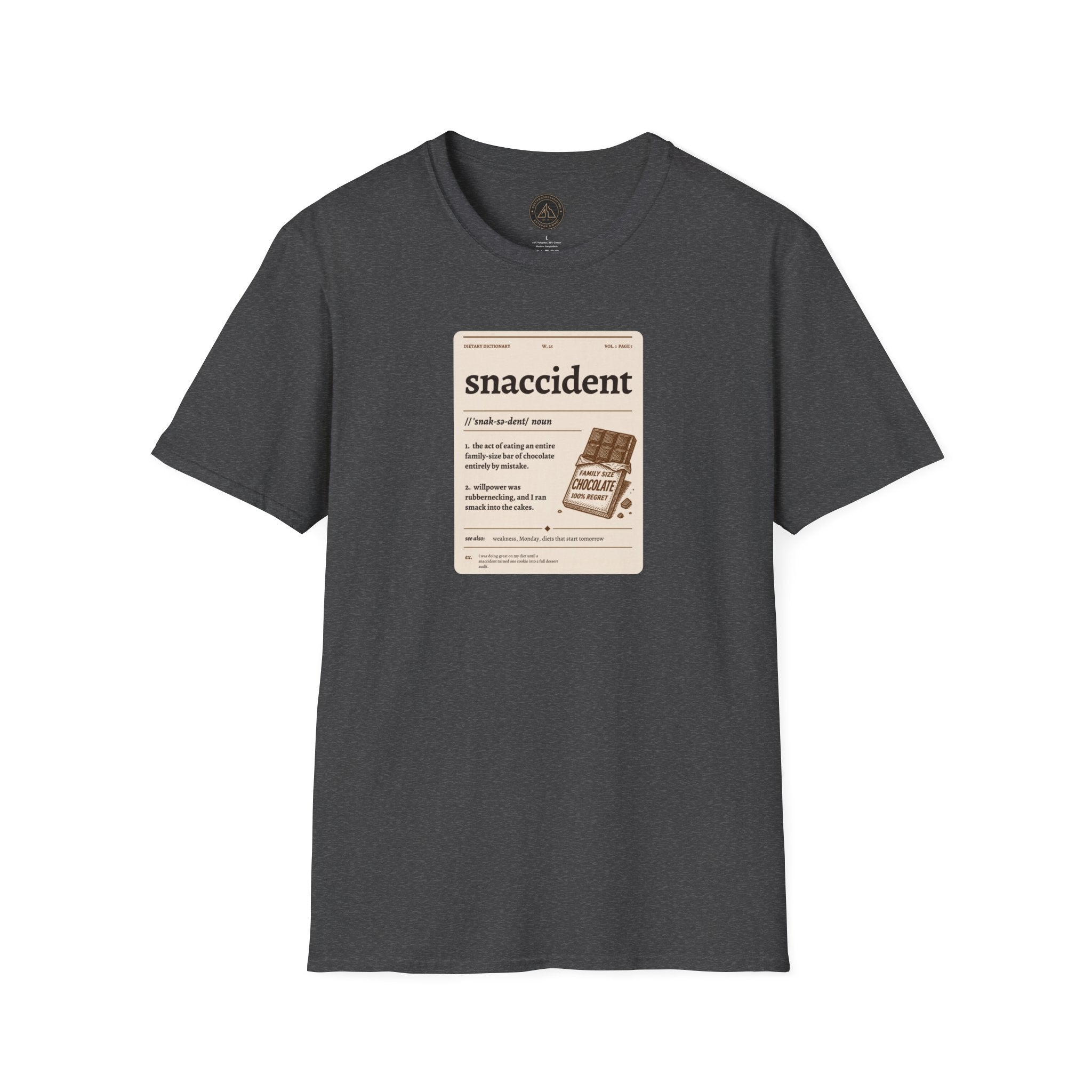 "Snaccident" Diet Life Funny Tee