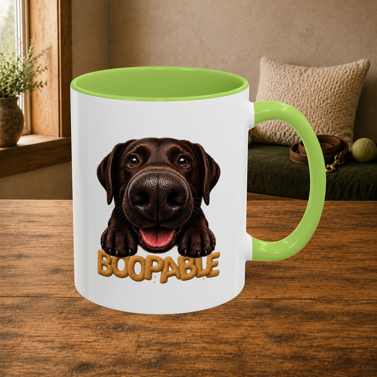 Boopable Chocolate Lab — Coffee Mug 11oz
