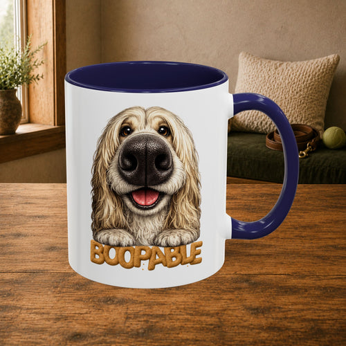 Boopable Afghan Hound — Coffee Mug 11oz