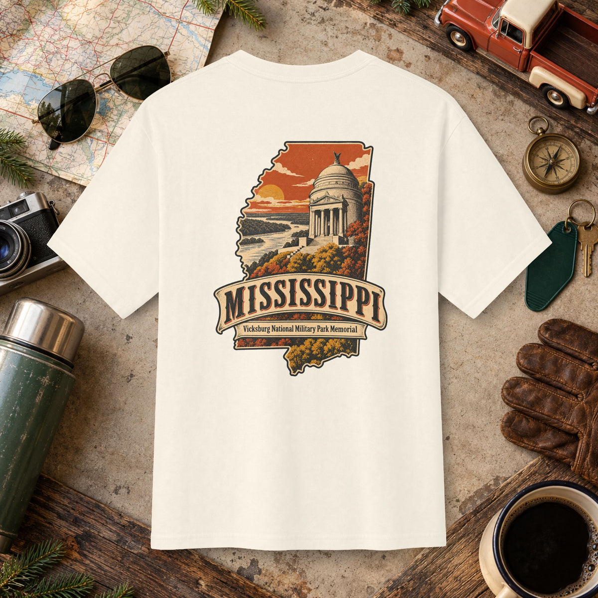 Mississippi State Vintage Tee