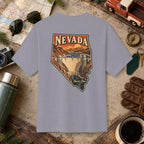 Nevada State Vintage Tee