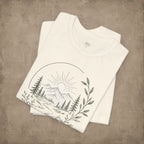 Peace Like a River T‑Shirt — Scenic Scripture Graphic Tee