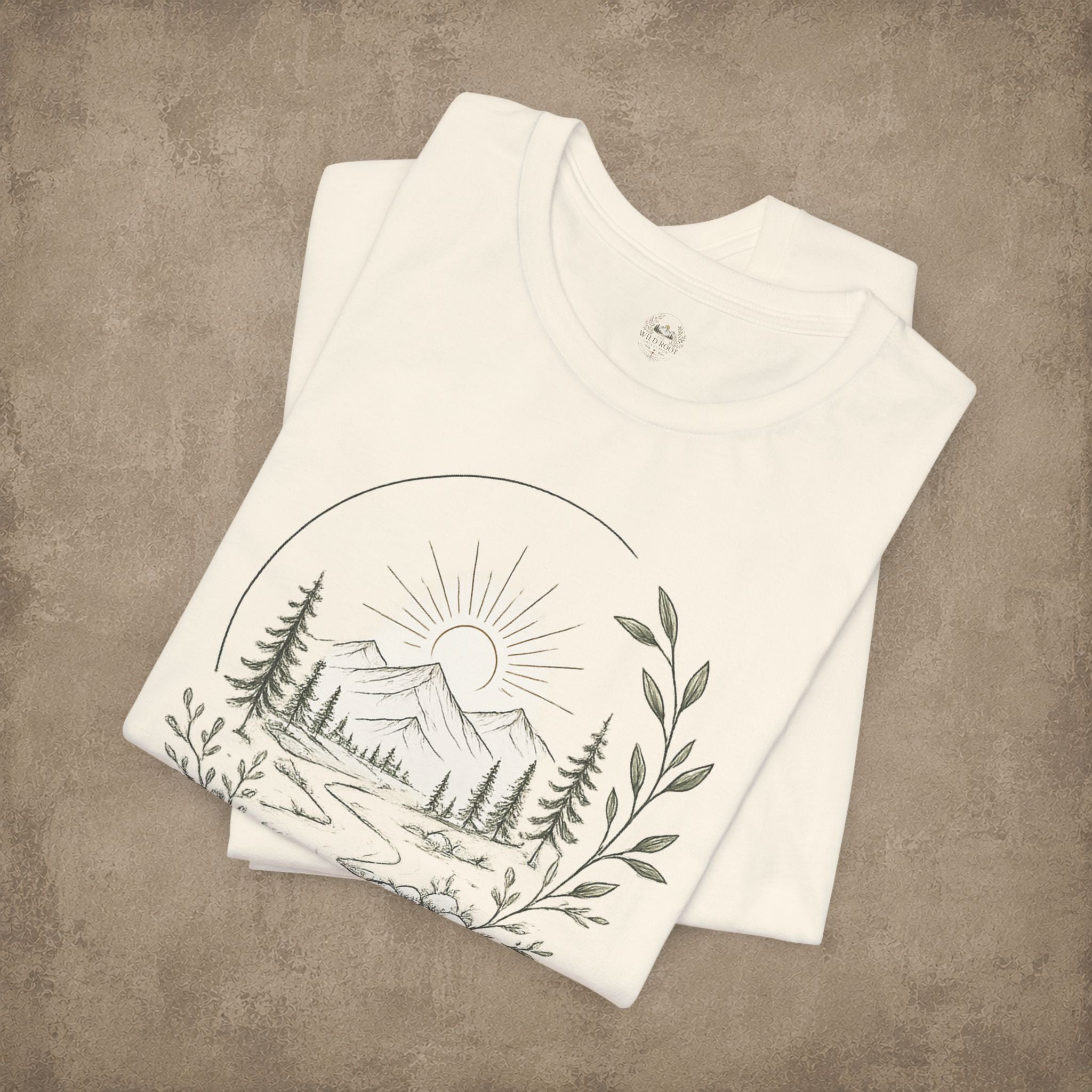 Peace Like a River T‑Shirt — Scenic Scripture Graphic Tee