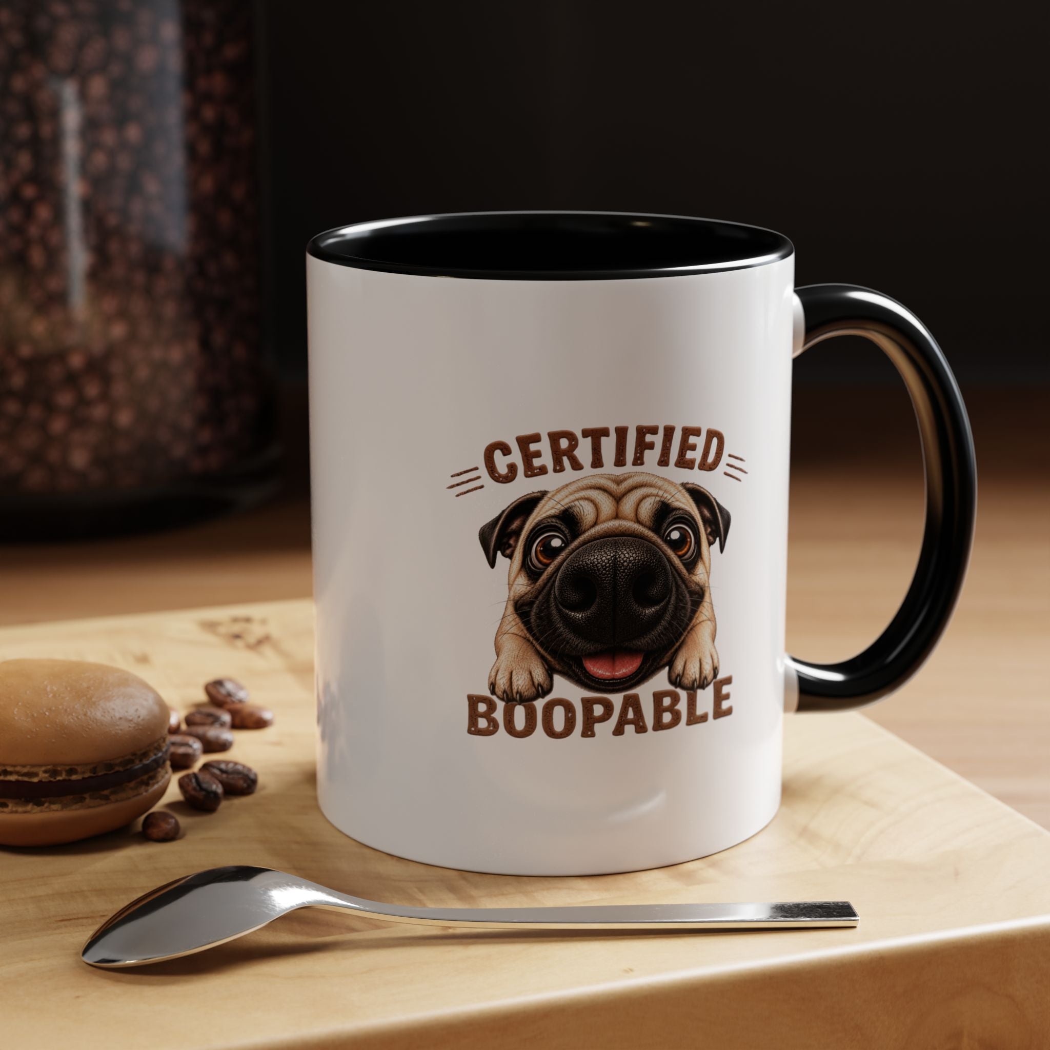 Certified Boopable Pug — Coffee Mug 11/15oz